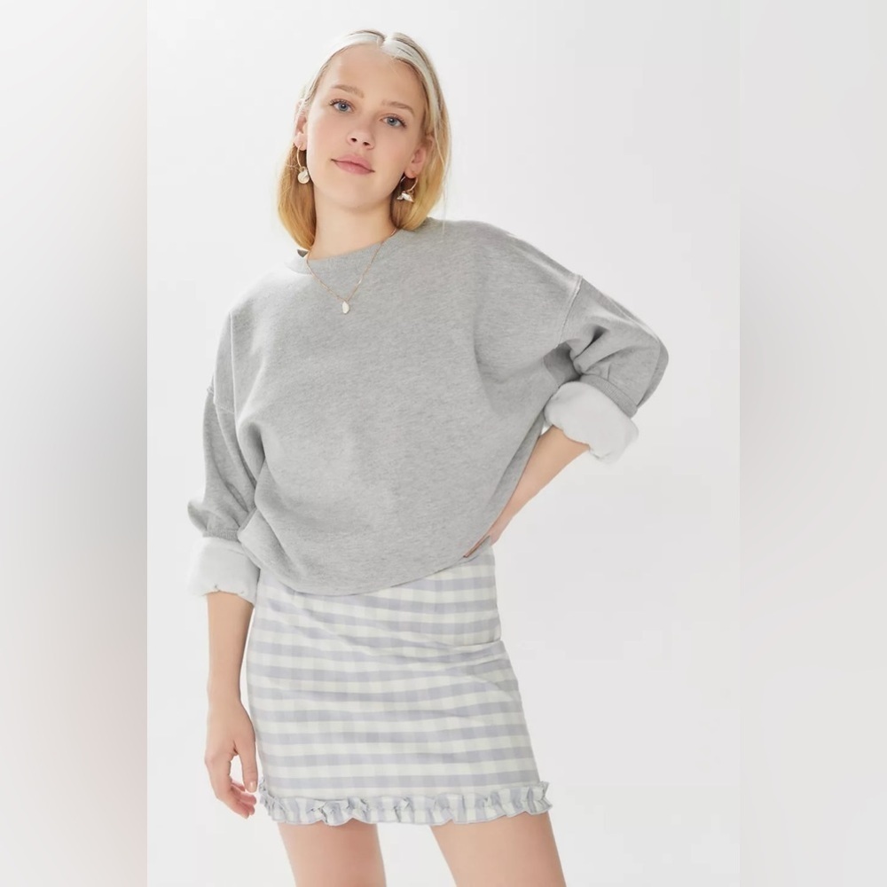 Urban Outfitters Ashton Ruffle Mini Skirt Medium